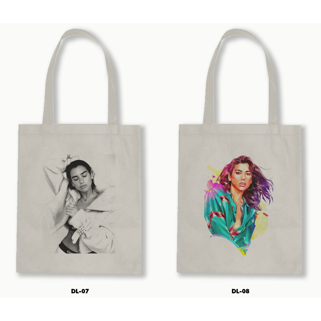 TOTE BAG BLACU - DUA LIPA