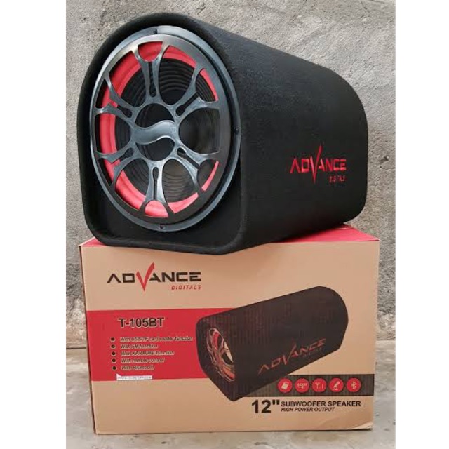 Speaker karaoke Advance T-105BT AC/DC Bluetooth +Remote