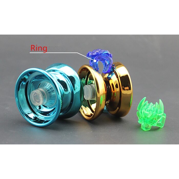 MOONBIFFY Mainan Yoyo High Speed Bearing Blazing Teens M3016 BIRU
