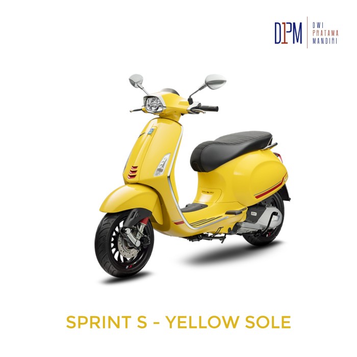Vespa Sprint S 150 I-Get - Yellow Sole