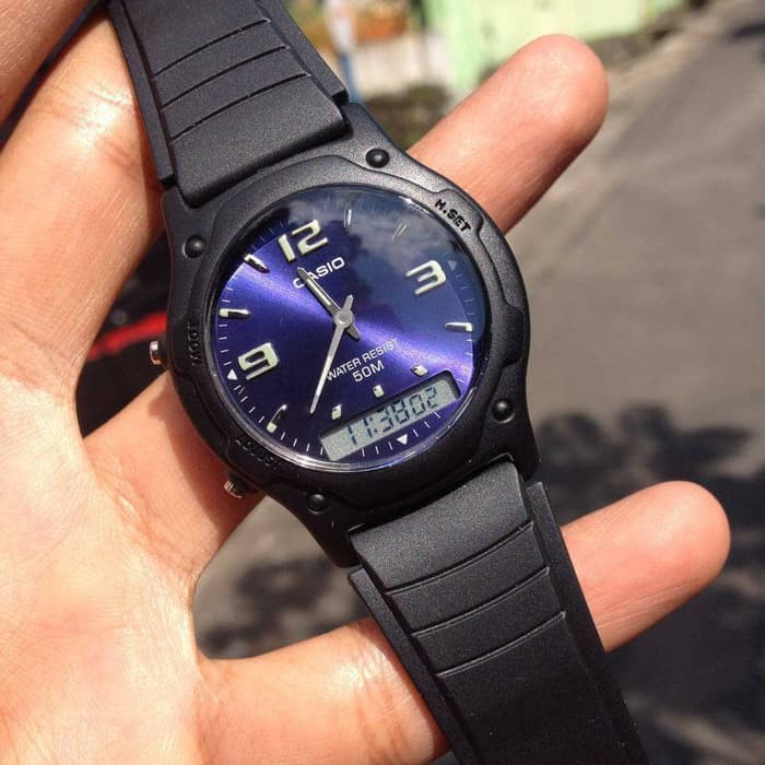 JAM TANGAN CASIO AW 49HE 2AVDF ORIGINAL