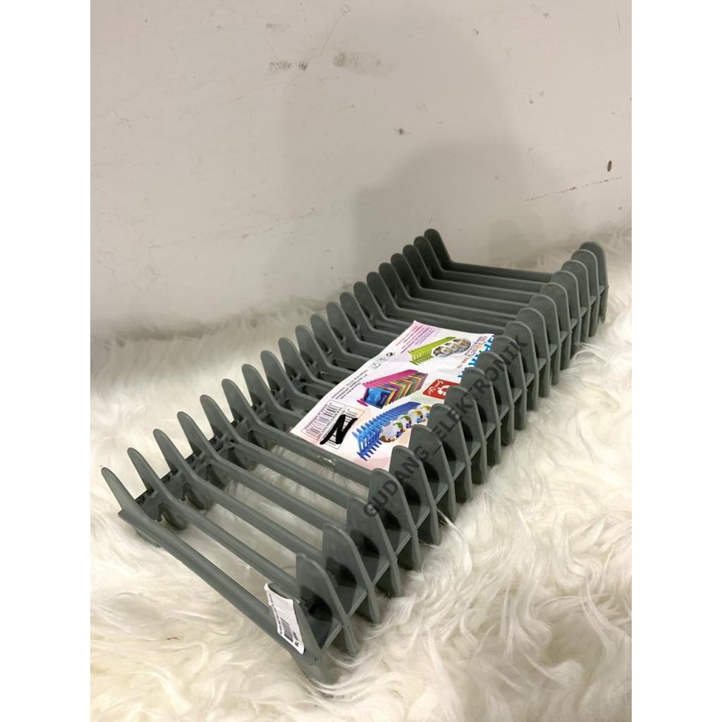 Berkualitas Rak Piring Serbaguna Plastik Murah Multifungsi / Rak Cd Plastik Murah Anti Pecah