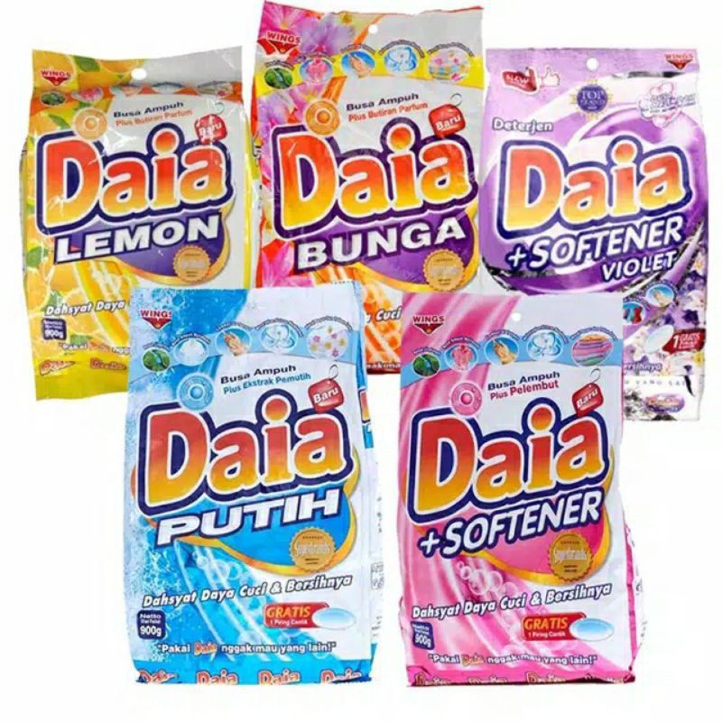 DAIA detergent bubuk deterjen pink bunga 1.7 kg