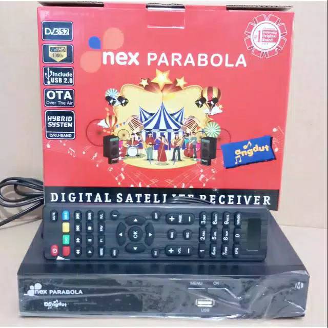 Receiver nex parabola merah full HD