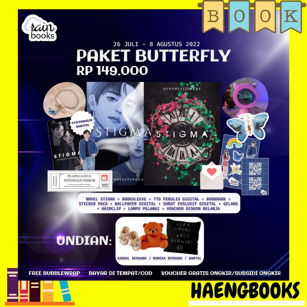 Novel Stikma - Karya Hindhiastinaaa - Penerbit Rain Book Publishing