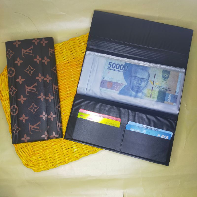 DOMPET DISIPLIN - Dompet Keuangan Bulanan Organizer premium wallet Organizer wanita