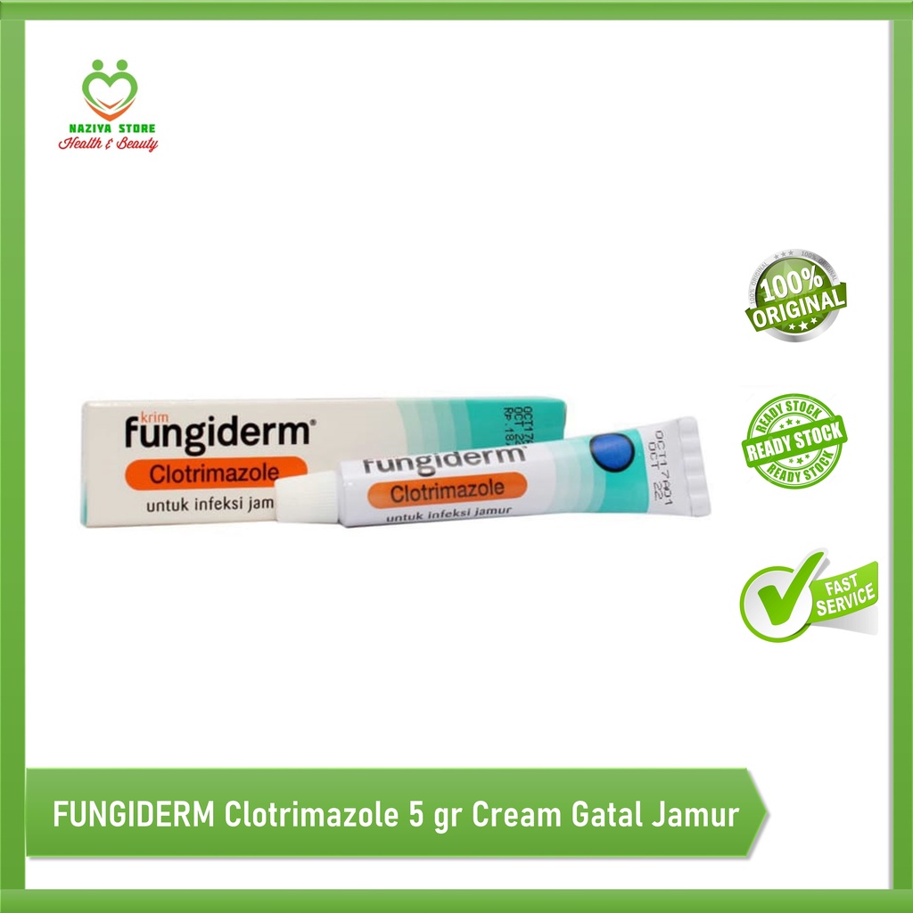 FUNGIDERM Clotrimazole 5g Obat Salep Infeksi Jamur