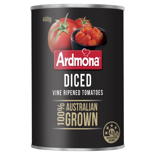 

ARDMONA DICED TOMATO 400GR