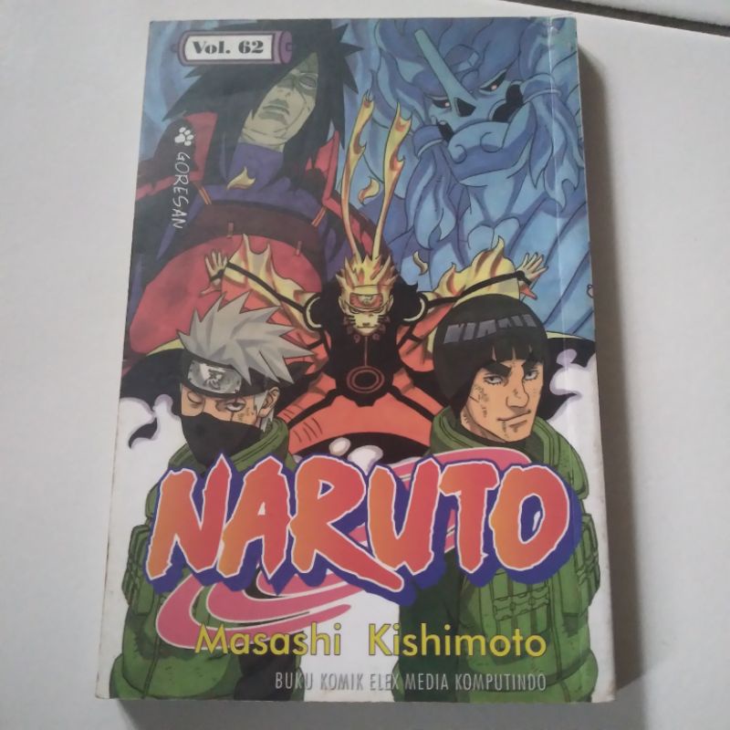 Komik Naruto 62 Original Mulus