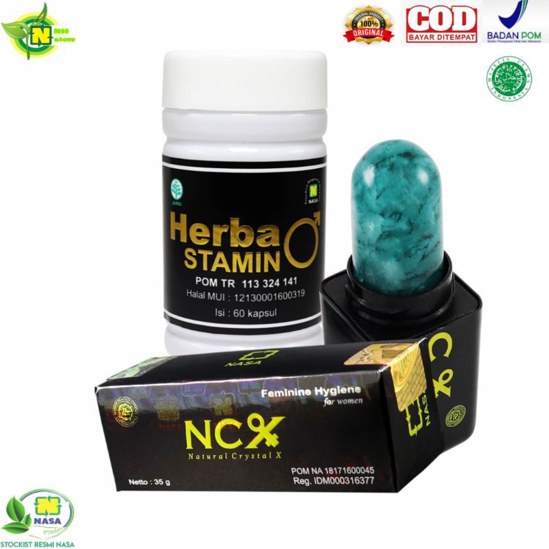 Paket Promil Dan Kesuburan Ncx Crystal x & Herbastamin Nasa