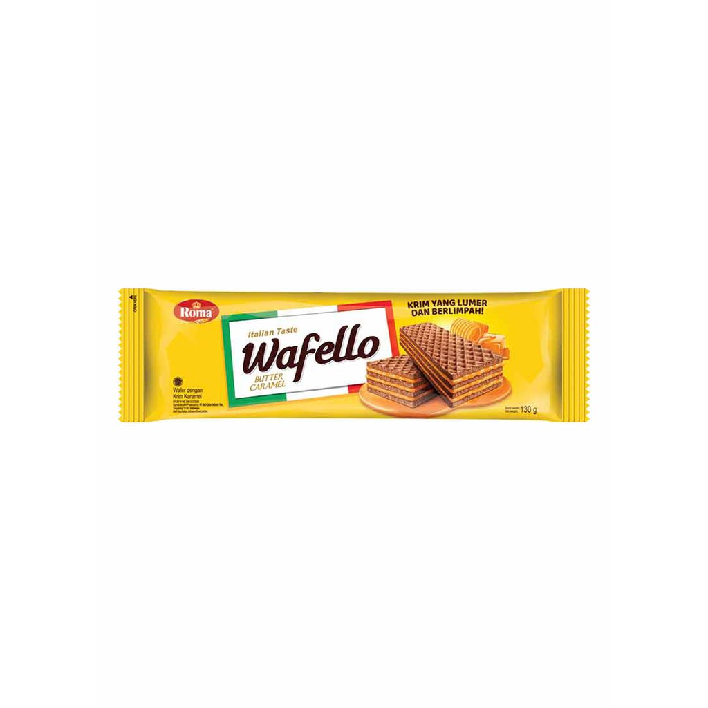 

Roma Wafello Wafer caramel 135g