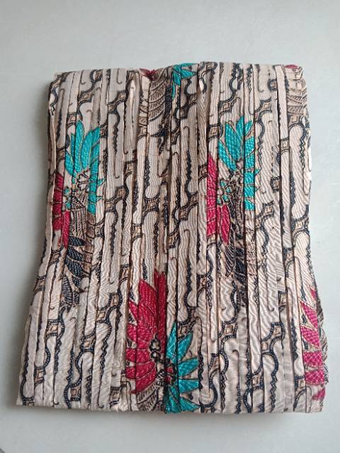 ROK SPAN PLISKET MOTIF BAHAN ADEM LP 56-120 pb 95 Cm