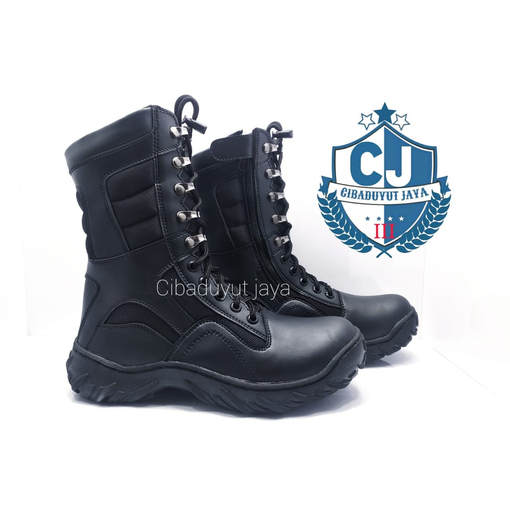  COD SEPATU  PDL PDH Hitam Boots Safety Kickers Pria Boot 