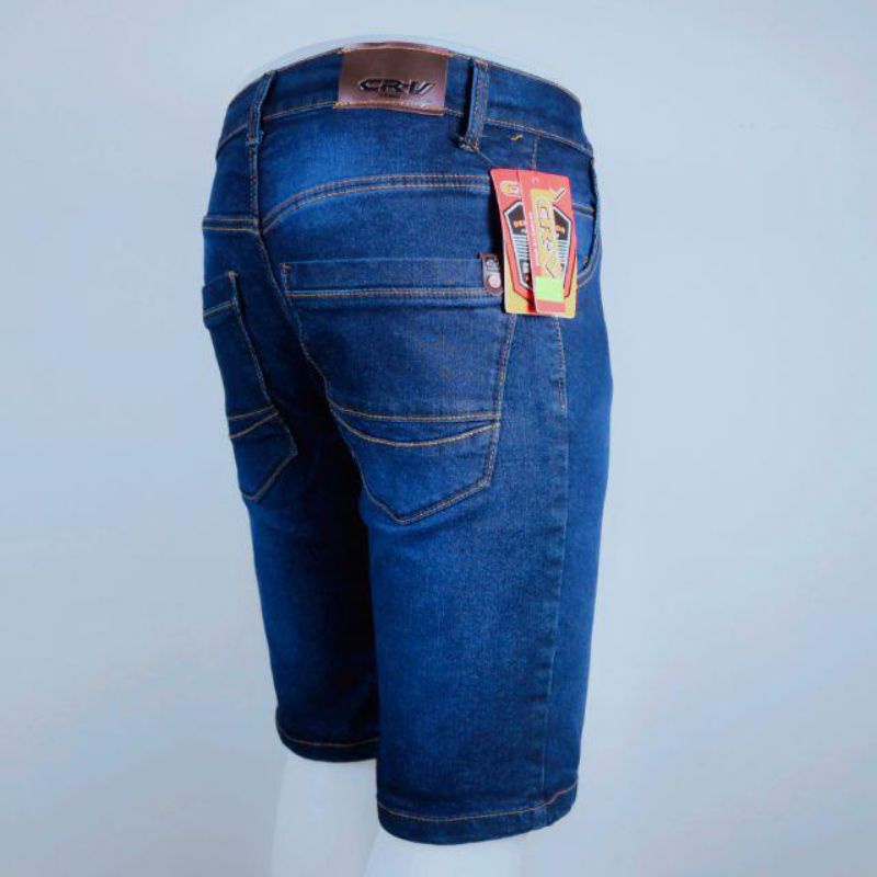 Celana jeans pendek pria CRV