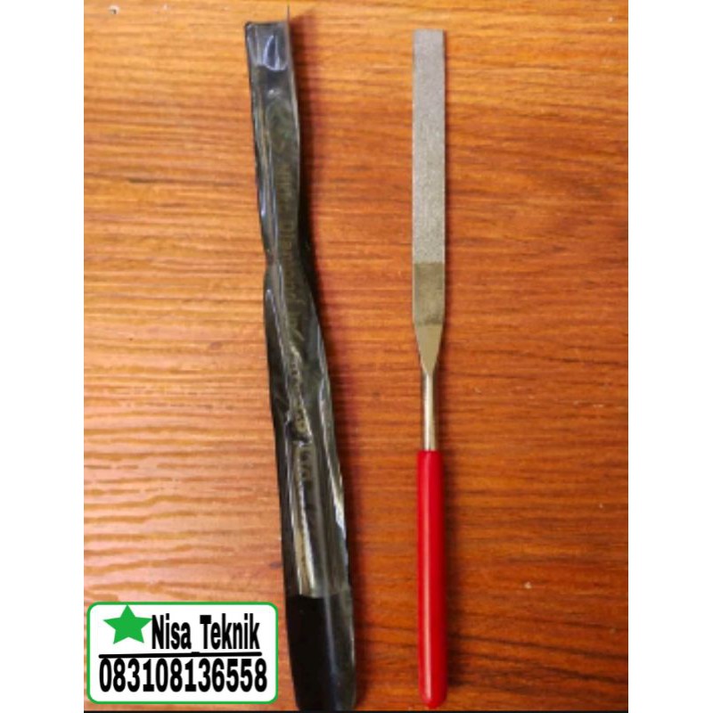 

NS"Kikir Intan 1 pcs Diamond File Size 180 x 9.5 mm Type Equaling