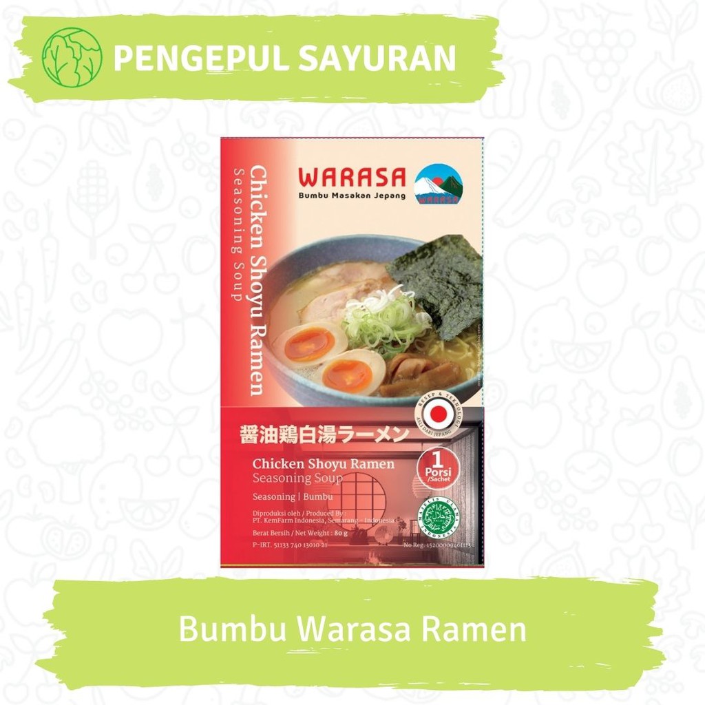 

BUMBU MIE RAMEN KHAS JEPANG BRAND WARASA