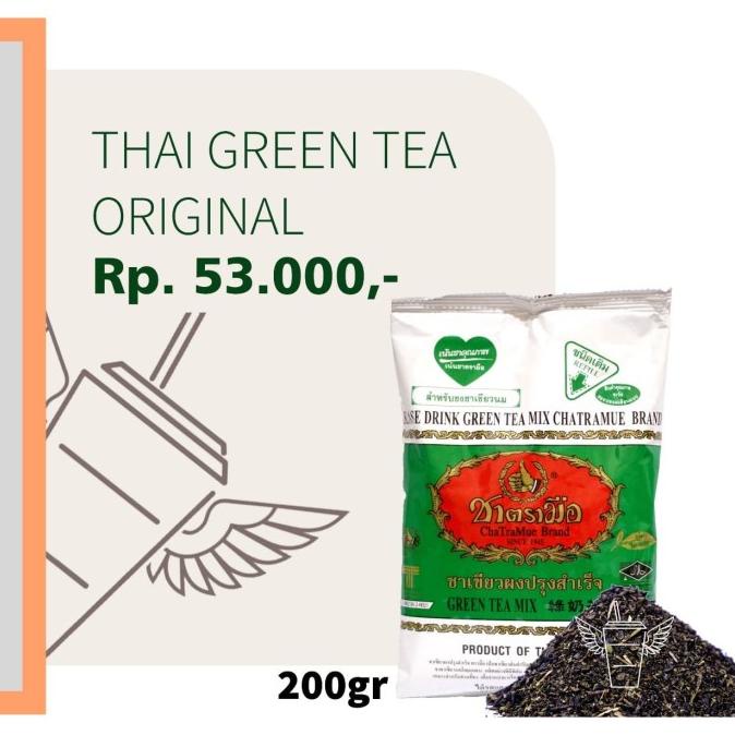 

[ COD ] Thai Green Tea No.1 Thailand (daun) LIMITED EDITION Kode 1368