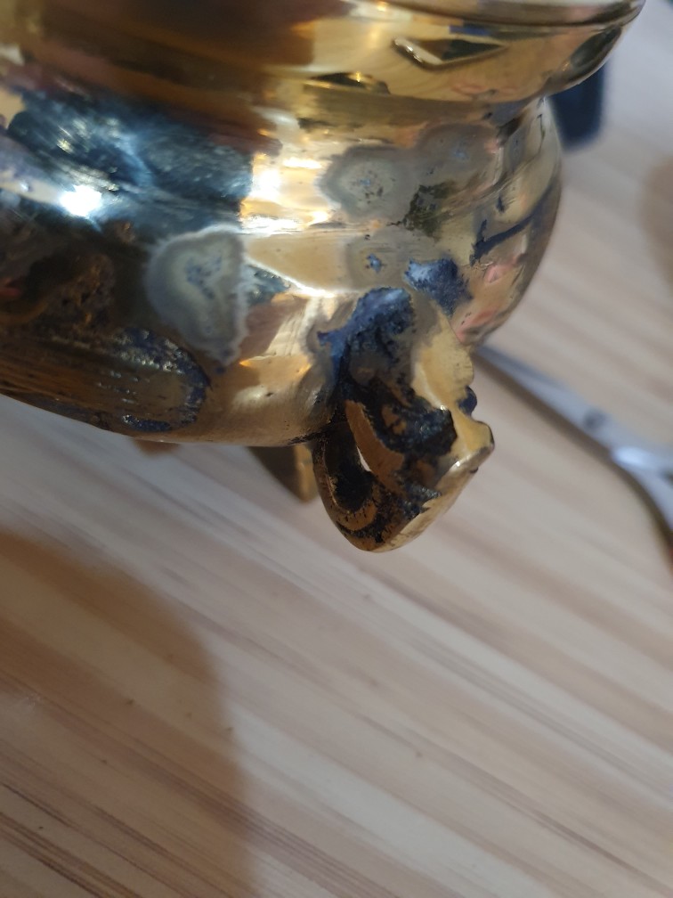 Hiolo Tempat Bakar Dupa/buhur/kemenyan Naga Kuningan