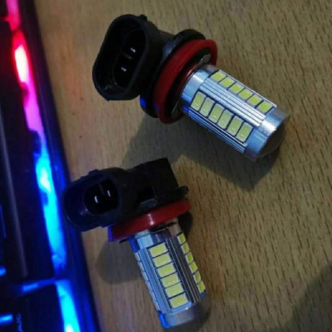 Gaya Foglamp Ayla Fog Lamp Led Bohlam Lampu Projector Proyektor Super White Bergaransi