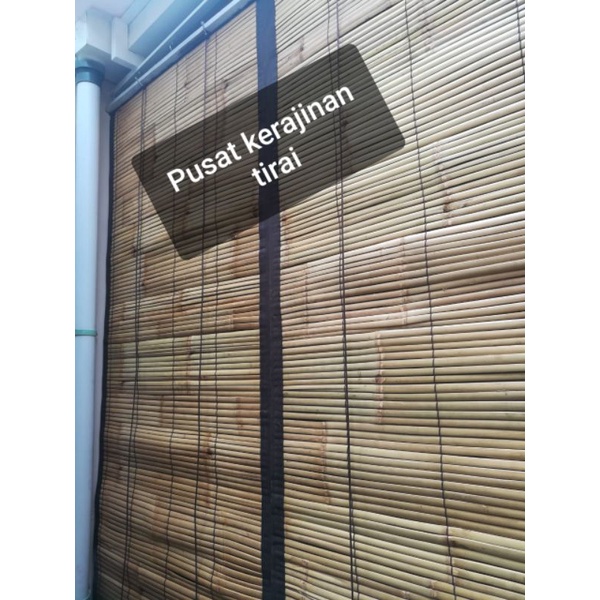 Tirai bambu gulung / krey outdoor / tirai bambu / gorden / kere / Krei / kirai / kre UK 1,5mX3,5m