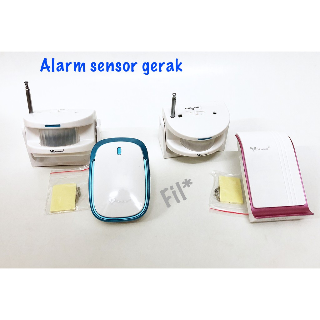 Bel Sensor Rumah Gerak Suara Terpisah Door Bell Wireless Sensor bel welcome
