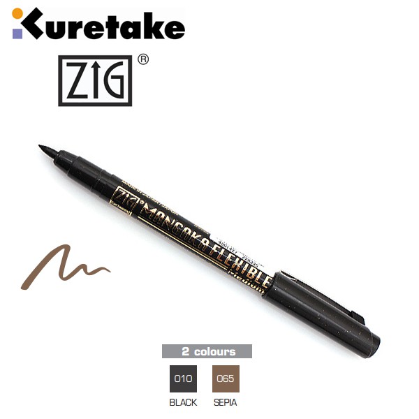 

BEST SELLER LA05 Kuretake Zig Cartoonist Mangaka Flexible Pen - Medium