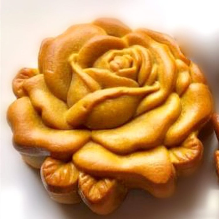 Cetakan Kue Bulan 75gr Mooncake 75gram 75 Gram Moon Cake 75 Gr Press Mold Bunga Mawar Rose