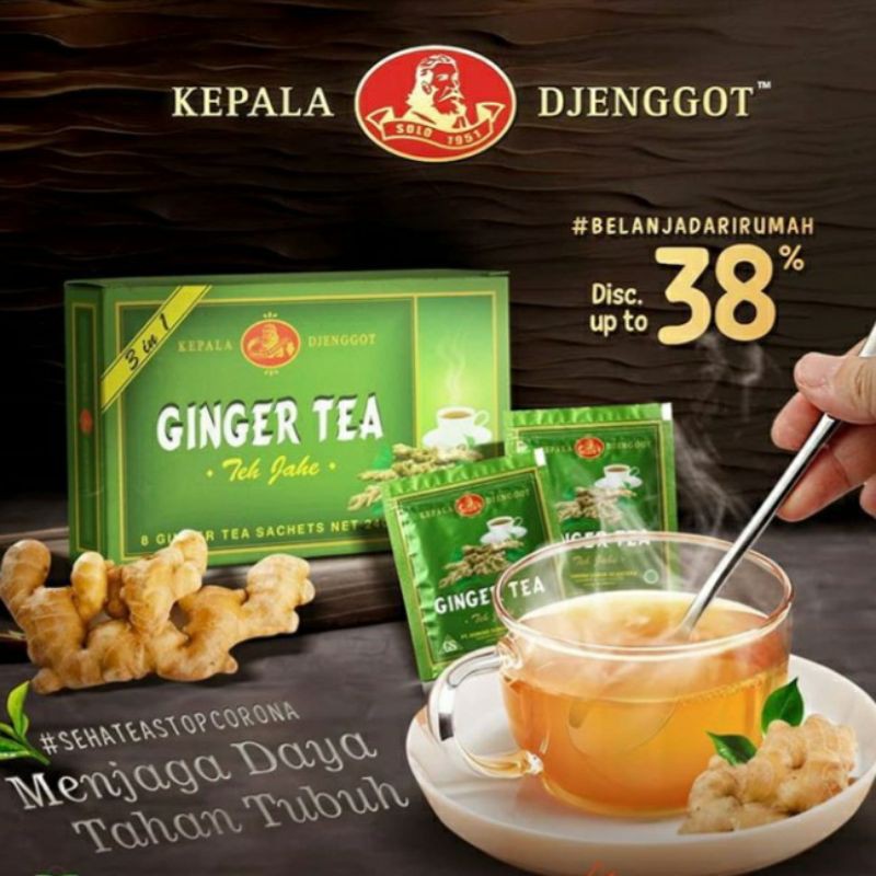 

TEH JAHE 240gr KEPALA DJENGGOT menyerap nutrisi