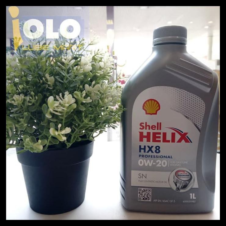 Promo Shell Helix Hx8 Professional 0W-20 1 Liter Original Best Seller 
