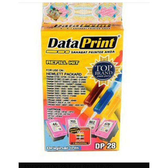 Tinta HP data print 28