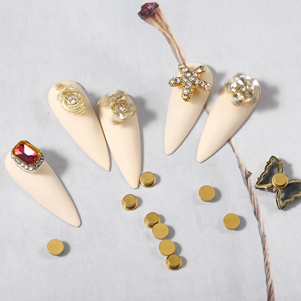 Rebuy Jewelry Bearings Tembaga Putaran Kecepatan Tinggi Universal Rotating Shaft Nail Art Dekorasi