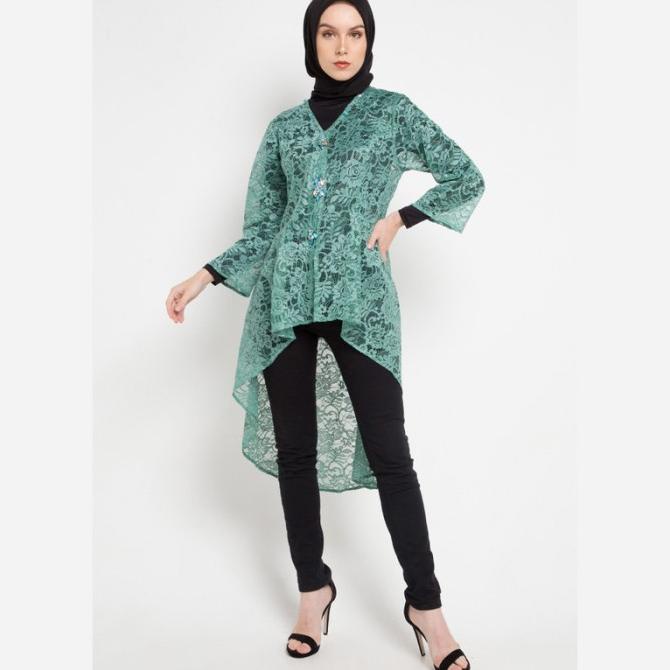 DISKON LUIRE by Raden Sirait Ms Kebaya Pinguin Wanita 01 Ocean