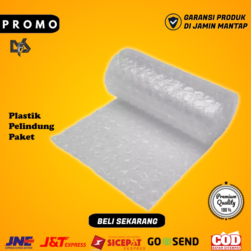 

Plastik bubble (bubble wrap) untuk packing tambahan