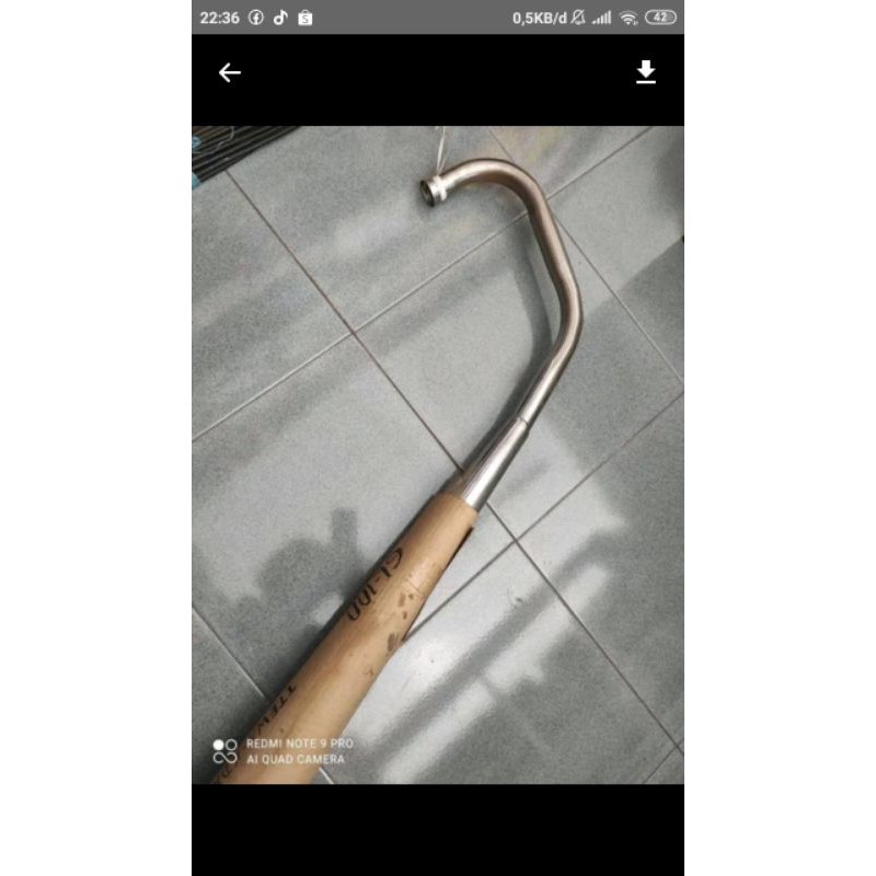 Knalpot GL 100