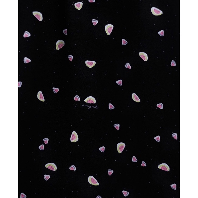 Atelier Angelina Oktober 2022 Genjie Pie Navy XS, Wildflower cornflower XL