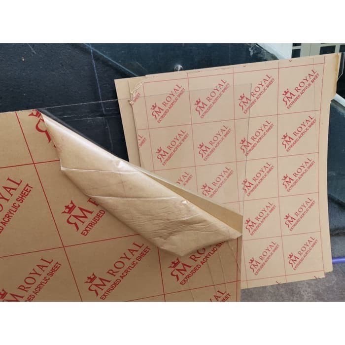 

Promo Custom akrilik (1.5mm)(bening)(merek star royal)