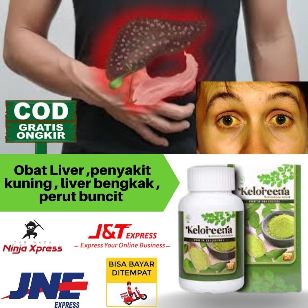 Obat Liver/Penyakit Kuning/Liver Bengkak/Perut Buncit-Keloreena