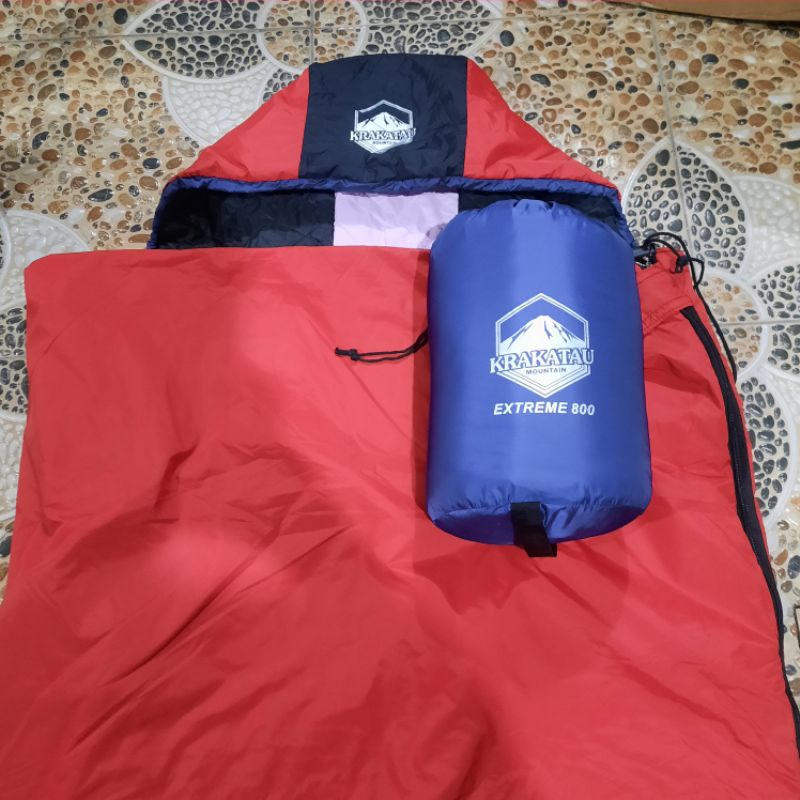 Sleeping Bag Waterproof extreme 800 / SB waterproof / SB 3 layer