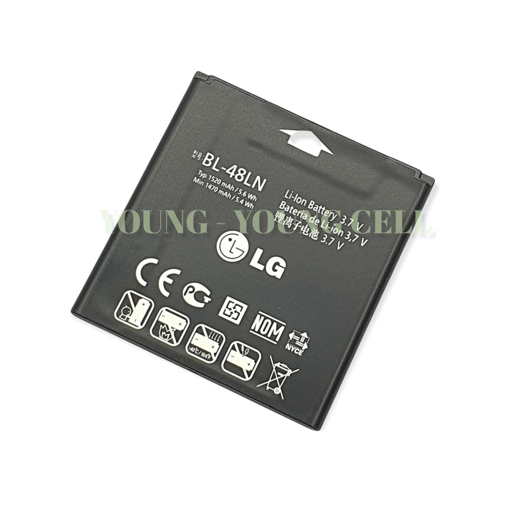 BATERAI ORIGINAL OEM LG BL-48LN / LG OPTIMUS 3D MAX / P720 / BATRE / BATERE / BATRAI / BATREI / BATU