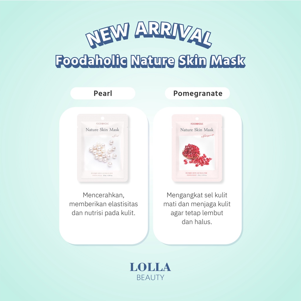 FOODAHOLIC - Nature Skin Mask