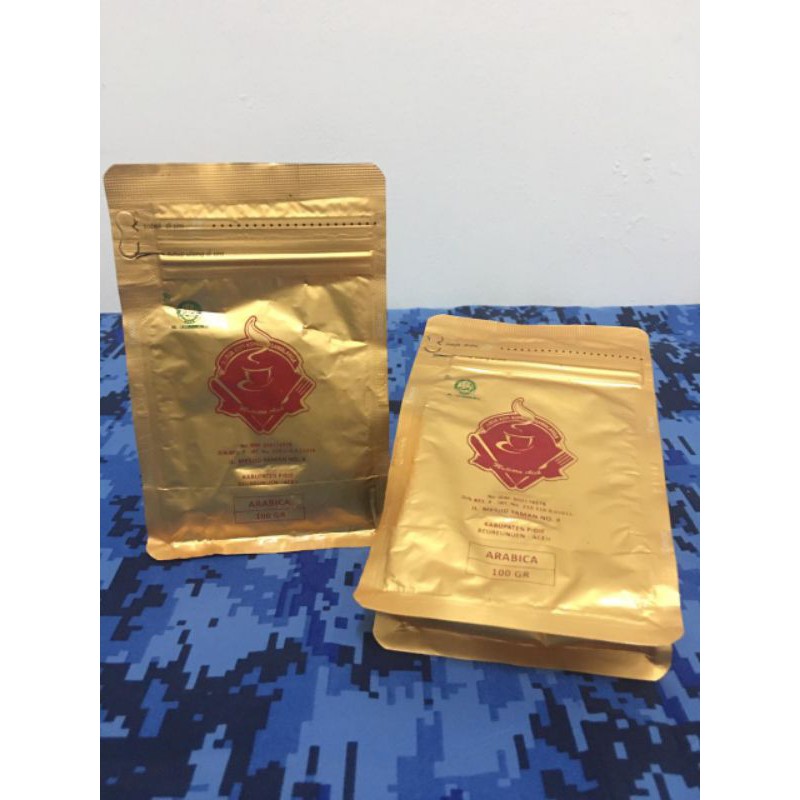 Bubuk kopi Arabica Koprosa Samalanga Mutiara Aceh 100gram