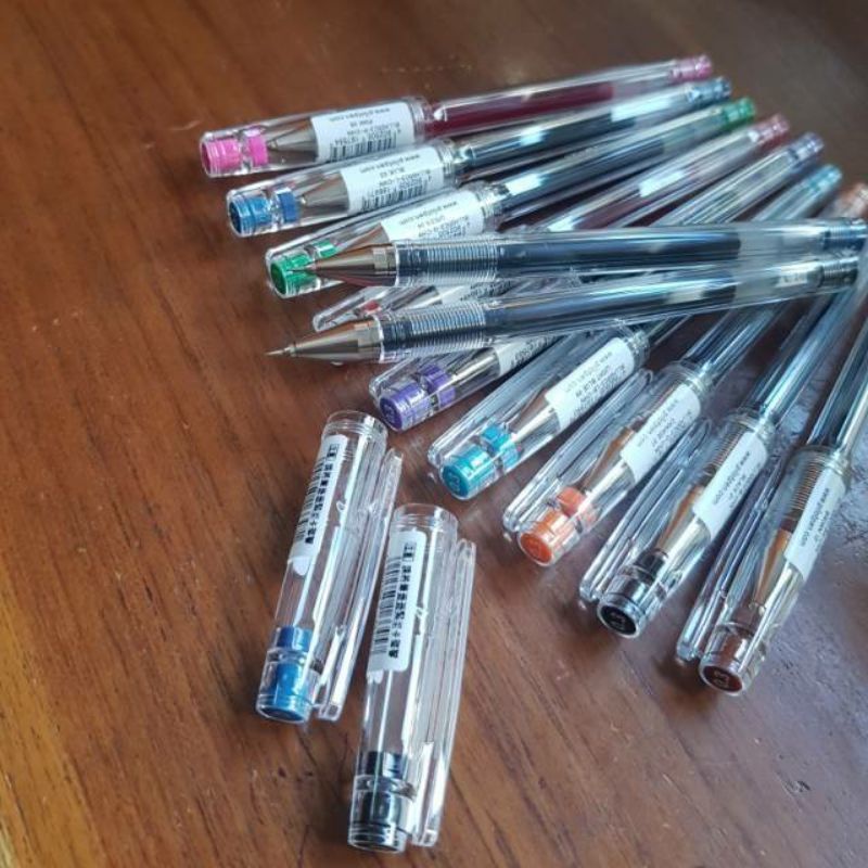 

pen pilot hitec 0,25/0,3/0,4/0,5 mm warna warni original