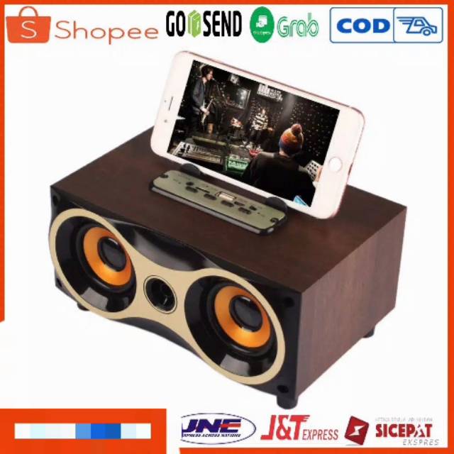 FLECO F6 BT / Speaker Portabel Bluetooth / FM Radio / USB Super Bass /