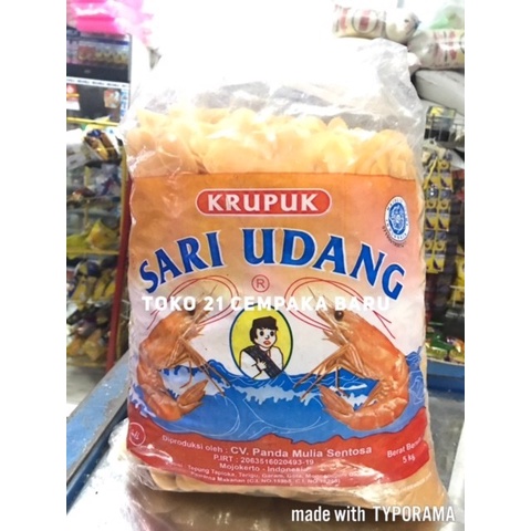 

Krupuk Sari Udang 1 Karung isi 5KG | Kerupuk Ikan Mentah Enak 5 KG