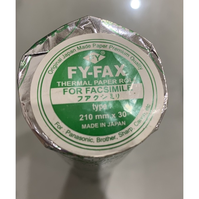 

Kertas Fax - Fyfax (Thermal Paper Roll) 210mmx30