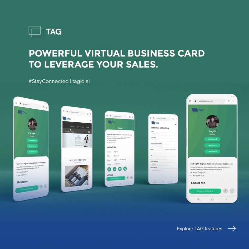 

TAG ID - Digital Business Card