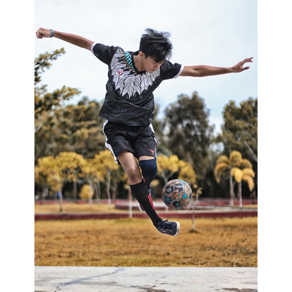 Promo INDIAN baju kaos stelan setelan jersey futsal sepak bola kayser /Kuliah /lebaran