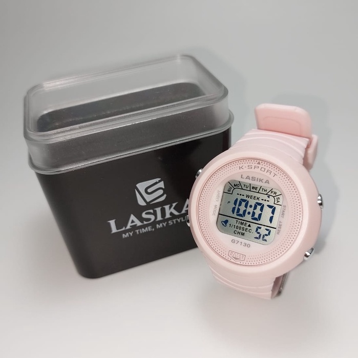 EDISI TERBARU!! Jam Tangan Digital Unisex Lasika Type 7130 Series Warna