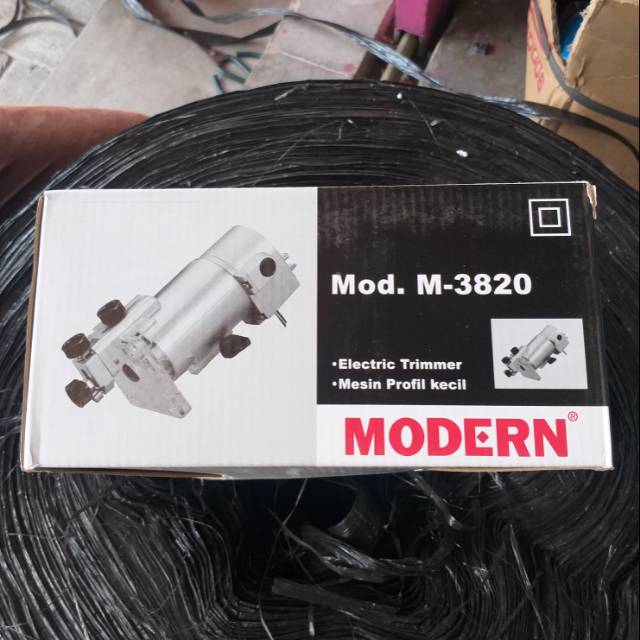 Electric Trimmer, Mesin Profil Kecil, Mesin Trimmer MODERN M-3820 BER-SNI