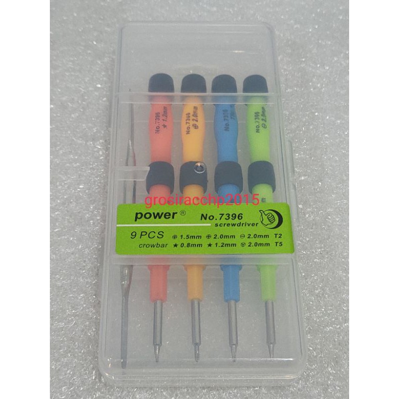 SCREWDRIVER SET POWER NO.7396